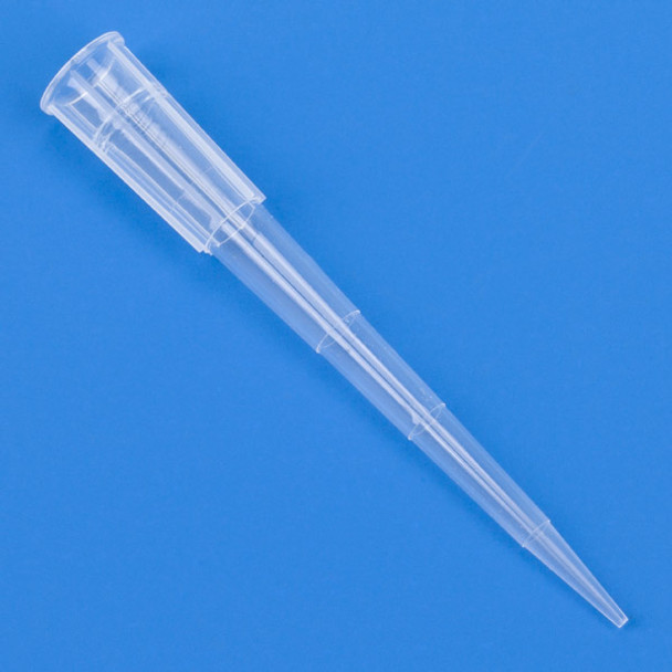 Pipette Tip, 1 - 300uL, Certified, Universal, Graduated, Natural, 59mm, 1000/Stand-Up Resealable Bag