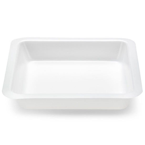 Weight Boat, Square with Square Bottom, Antistatic, PS, White, 250mL