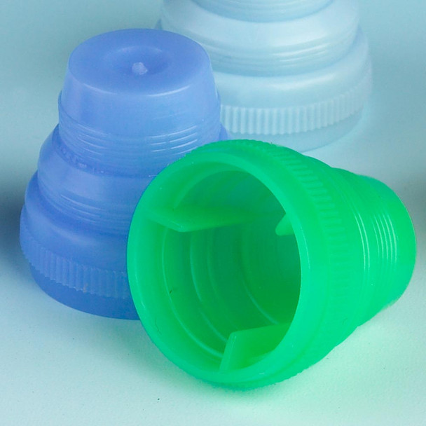 Cap, Plug, Multi-Fit for most 10mm, 12mm, 13mm and 16mm Tubes, Green