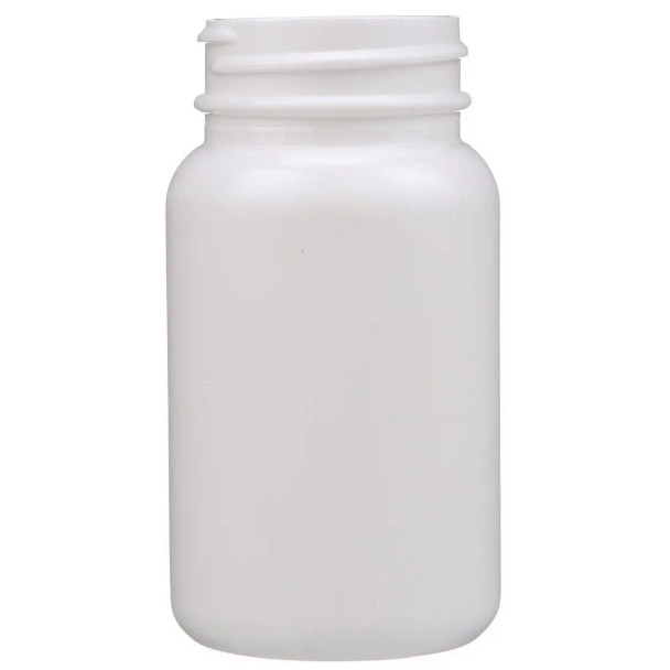 100 CC WHITE HDPE PACKER BOTTLE 38-400 NECK FINISH- Case of 650