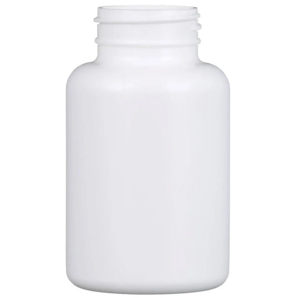 175 CC WHITE HDPE PLASTIC PACKER BOTTLE 38-400 NECK FINISH- Case of 375