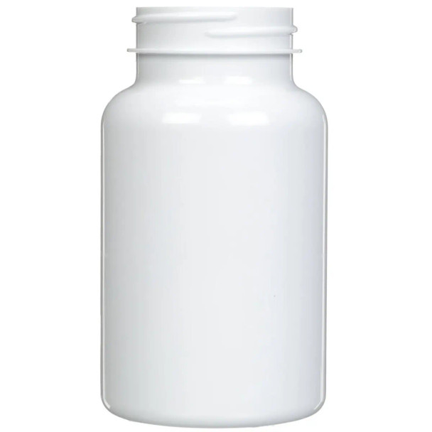 225 CC WHITE HDPE PLASTIC ROUND PACKER BOTTLE 45-400 NECK FINISH- Case of 340