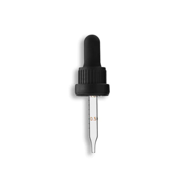 18-415 Tamper Evident Dropper Assembly- Graduated 55mm Length- Pack of 200