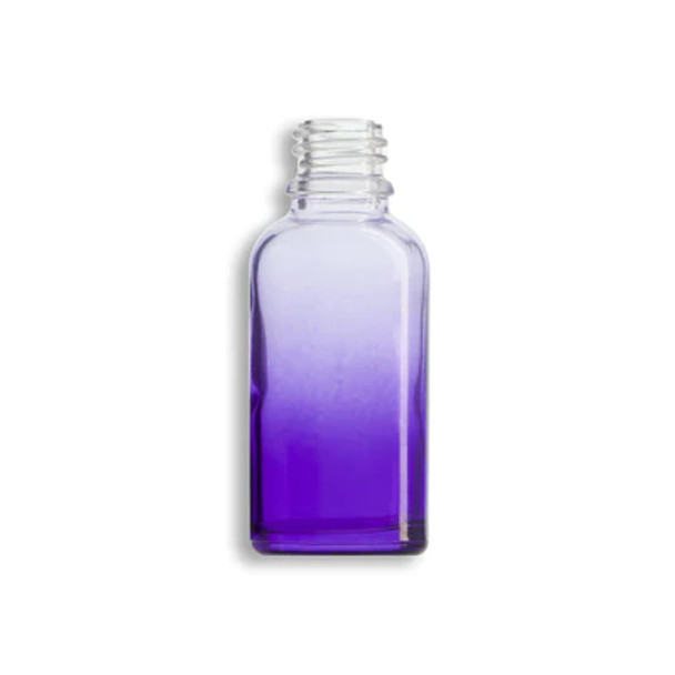 30ml Gradient Purple Euro Round Glass Bottle- Case of 264