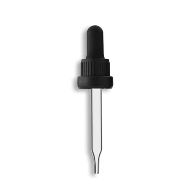 18-415 Tamper Evident Dropper Assembly- Clear 91mm Length- Pack of 200