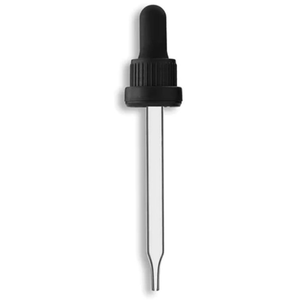 18-415 Tamper Evident Dropper Assembly- Clear 110mm Length- Pack of 200
