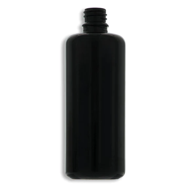 100ml  Miron  Black Euro Round Glass Bottle- Case of 96