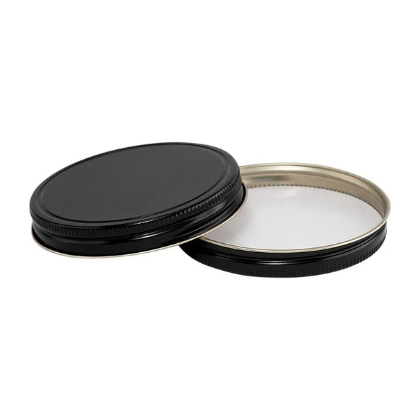 89-400 Black Metal CT Lid with Pulp/Poly Liner