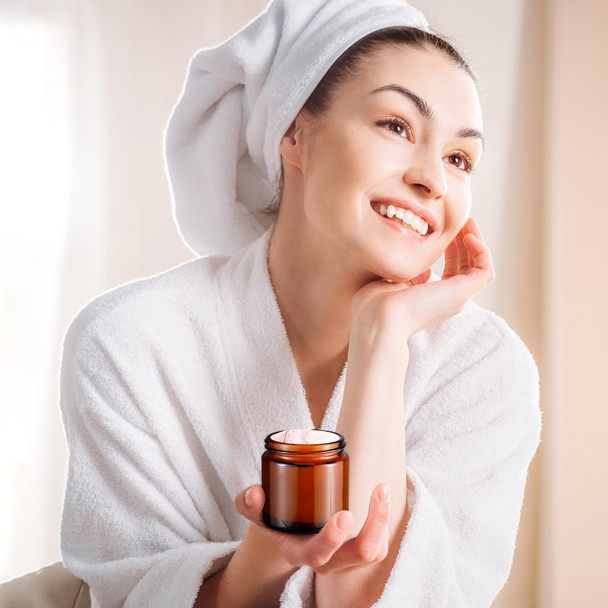 36 Pcs 4 oz Glass Jars with Lids Leakproof Round Airtight Jars Empty Cosmetic Jars with Inner Liners Lid for Storing Lotions Powder Ointments Candle Making (Black,Amber) 36 Pcs 4 oz Glass Jars with Lids Leakproof Round Airtight Jars Empty Cosmetic Jars with Inner Liners Lid for Storing Lotions Powder Ointments Candle Making (Black,Amber)