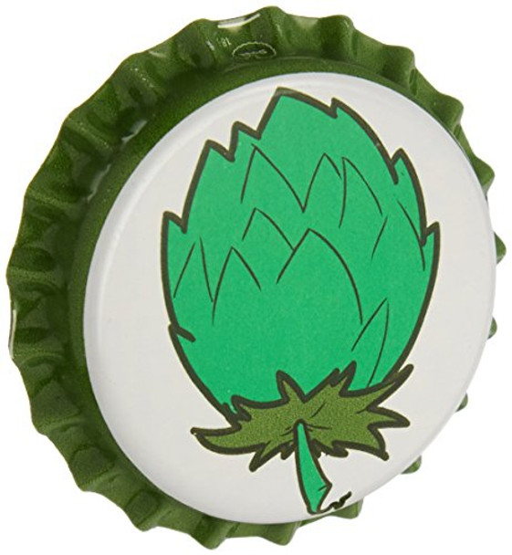 LD Carlson Beer Bottle Crown Caps - Oxygen Absorbing for Homebrew (Hop Cone), Green (CP-TDOQ-RX9H)
