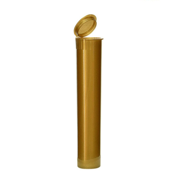 Opaque Gold Child Resistant Tube - 95mm - 1,000 Count