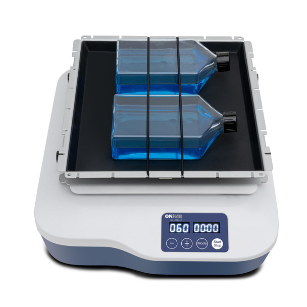 Digital Orbital Shaker Adjustable Speed 40-200RPM,Capacity 2KGS, Orbital Rotator Shaker with Continuous Mode or Timer Mode(1min-99h59min), Replaceable Platform,Labs and Classrooms
