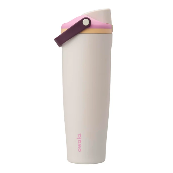 Owala FreeSip Sway Insulated Stainless Steel Water Bottle with Two-Way Spout, Built-In Straw and Bucket Handle, Made for Travel, School, and Sports, 40oz, BPA Free, Leak Proof, Daybreak