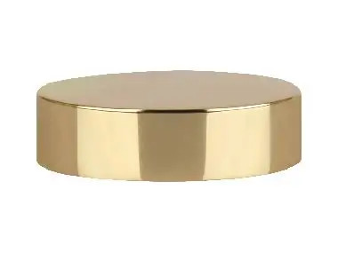53-400 Shiny Gold Smooth Cap