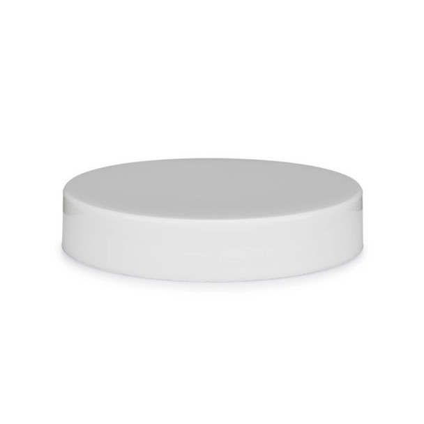 43-400 Neck White PP smooth skirt top gated lid with foam liner- Case of 600