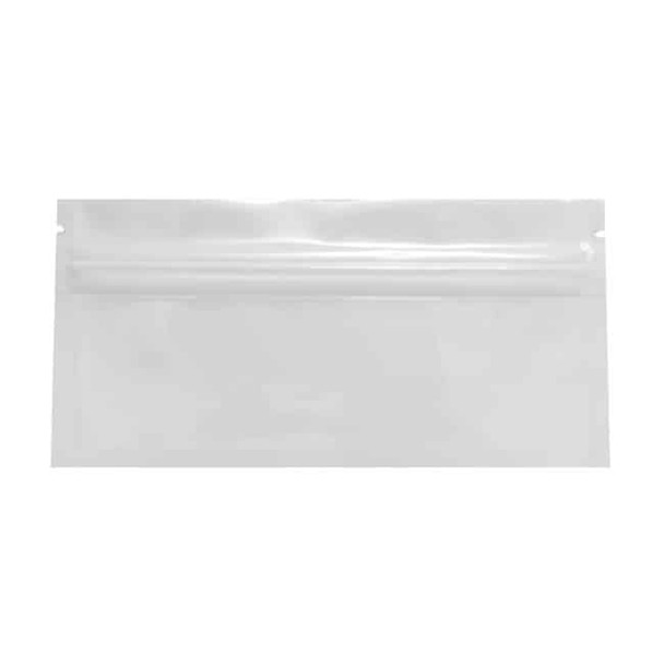 5.75X 2.875Barrier Flat Pouch                  Clear/White (2000/Case)