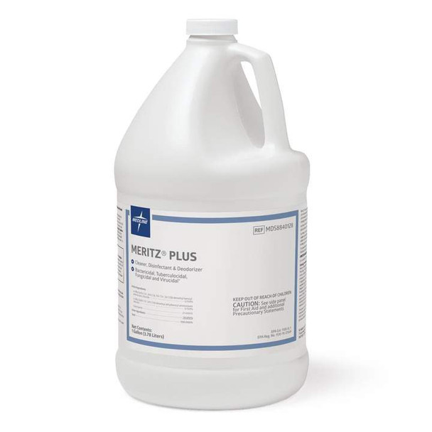 Medline Glutaraldehyde High-Level Semi / Critical Device Disinfectant - 1 Gallon - Case of 4