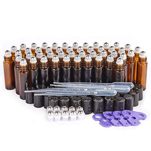 Clear Magnifying Suspension Oil & Rice Vials Craft Kit – 0.5oz Each – Write Names On Rice – Jewelry Making Supplies