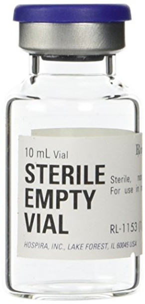 Sterile Empty Vial 10ml Hospira