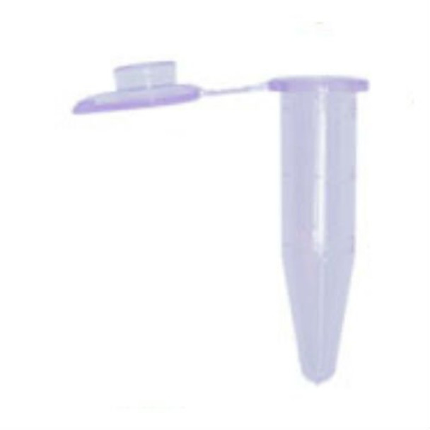 1.5/1.7ml Microcentrifuge Tubes, Violet, Wide cap, Polypropylene, Box of 500 Tubes/Unit