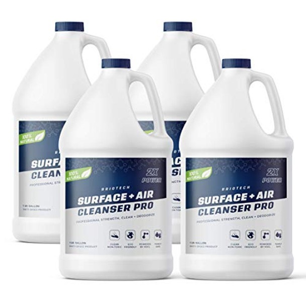 Surface + Air Cleanser, Professional Strength Pure HOCl, Clean and Deodorize Households, Schools, Dental Offices, and Professional Facilities. Non-Toxic and Safe for use in Foggers, ULV Sprayers, and Humidifiers