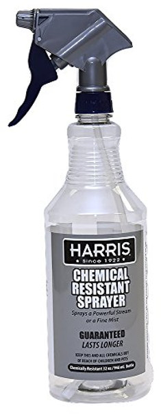 Chemically Resistant Professional Spray Bottle, 32oz (1-Pack)