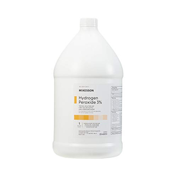 McKesson Antiseptic Hydrogen Peroxide 3% Strength 1 Gallon Bottle (1 Bottle)