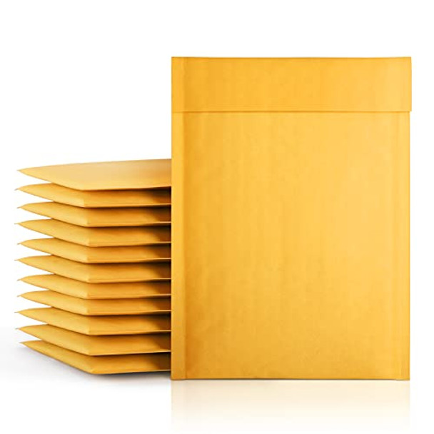 #000 4x8 Inches Kraft Bubble Mailers Padded Envelopes Pack of 50