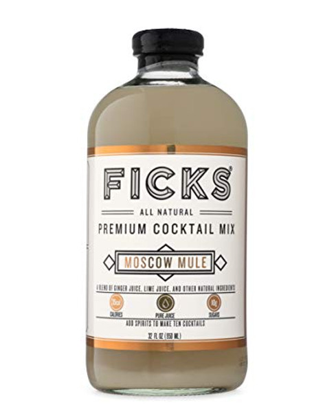 Ficks Premium Cocktail Mix (Moscow Mule, 32 Fl Oz (Pack of 3))