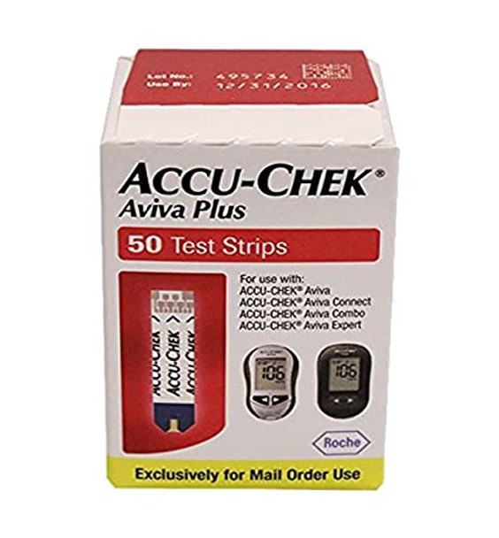 Accu-Chek Aviva Plus NFR Test Strips, 50 Count