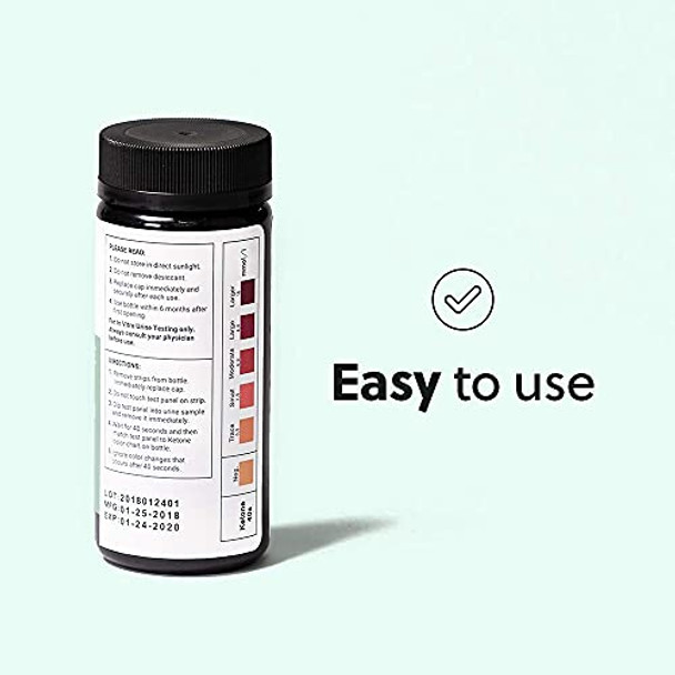 Perfect Keto Test Strips - Best for Testing Ketones in Urine on Low Carb Ketogenic Diet, Ketosis Home Urinalysis Tester Kit, 100 CT Perfect Keto Test Strips - Best for Testing Ketones in Urine on Low Carb Ketogenic Diet, Ketosis Home Urinalysis Tester Kit, 100 CT
