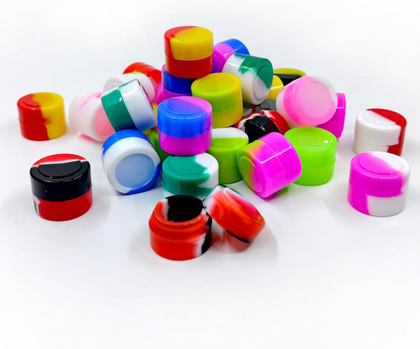 HONEYYE 2ml Silicone Container Jars 100pcs