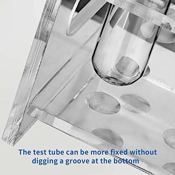 Ackers BORO3.3 Science 12Pcs 20x150mm Glass Test Tubes with Cork Stoppers|1 Rack of Acrylic Material Ackers BORO3.3 Science 12Pcs 20x150mm Glass Test Tubes with Cork Stoppers|1 Rack of Acrylic Material