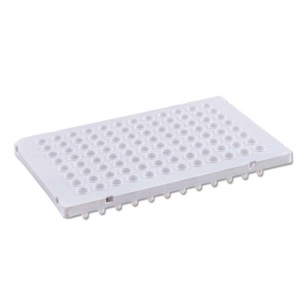 PCR Plates, 96 x 0.1ml (Low Profile/Fast) Semi Skirted, WHITE, 50/pk