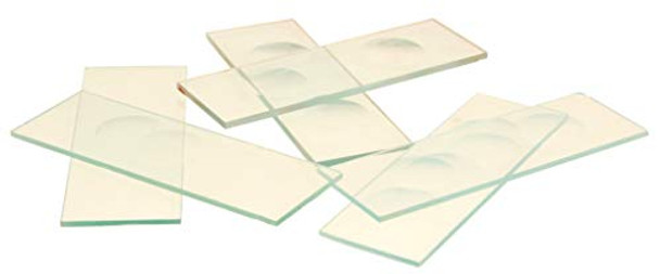 Microscope Slides with Single Concavity, 10/PK - Eisco Labs