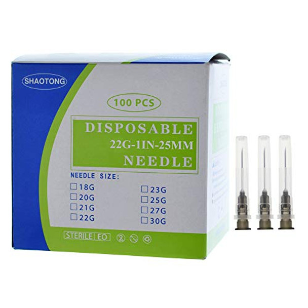 Disposable Sterile 100Pack (22G-1IN/25mm)