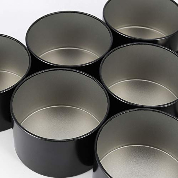 ZOENHOU 60 Pack 4 oz Candle Tins, Round Empty Metal Tins with Lids, Portable Metal Storage Candle Containers, CandleJars for Making Candles, Black ZOENHOU 60 Pack 4 oz Candle Tins, Round Empty Metal Tins with Lids, Portable Metal Storage Candle Containers, CandleJars for Making Candles, Black