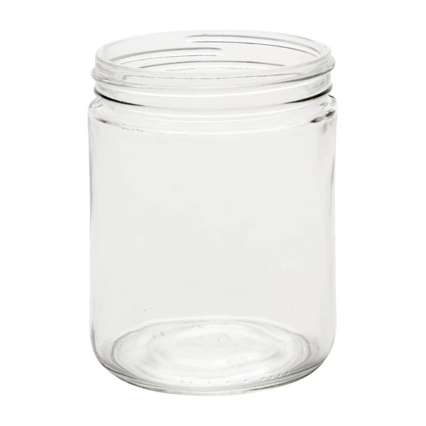 16 oz Straight-Sided Jars 83-400 Finish- Case of 12
