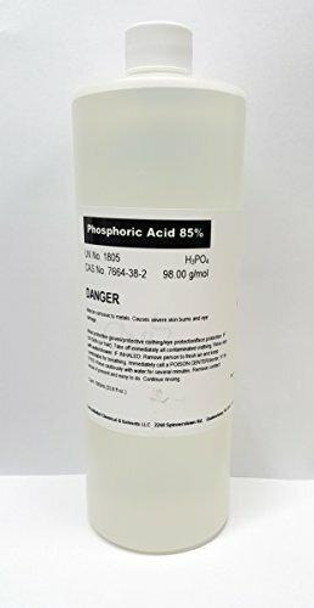 PV Phosphoric Acid 85percent High Purity 1000mL 32 fl oz