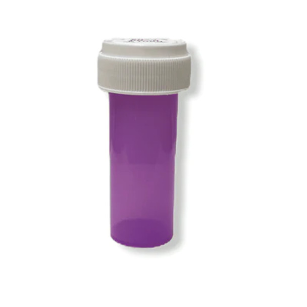 8 Dram Reversible Cap Vials Purple (410 Units/Box)