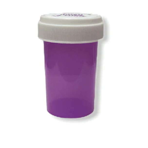 20 Dram Reversible Cap Vials Purple (240 units/box)