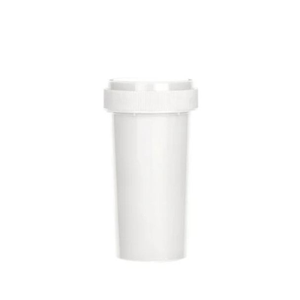 40 Dram Reversible Cap Vials Opaque White (150 Units/Box)