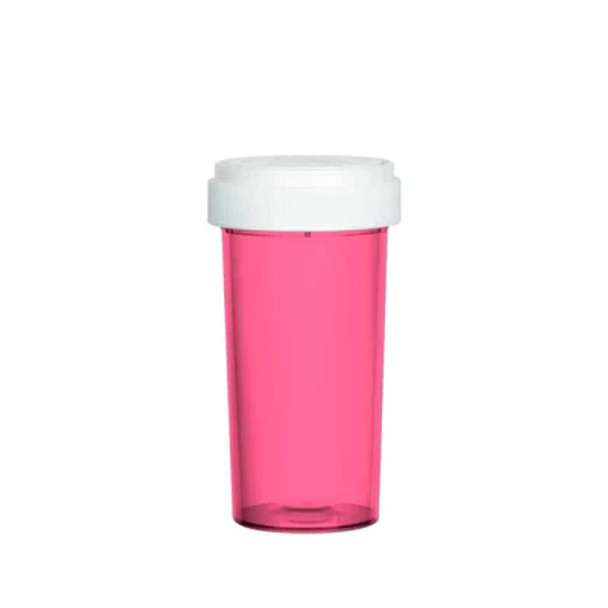 40 Dram Reversible Cap Vials Pink (150 Units/Box) 40 Dram Reversible Cap Vials Pink (150 Units/Box)