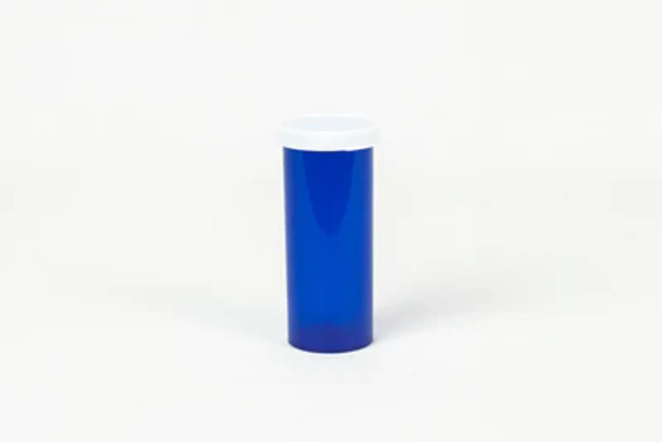 16 Dram Blue Snap Cap Vials: Case of 300