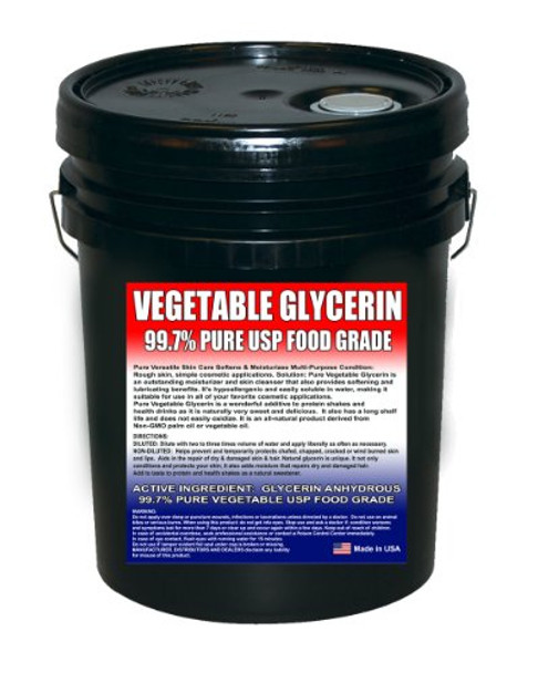 Vegetable Glycerin USP 99.7 Pure - (5 Gallon Pail)