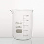 ULAB Griffin Low Form Glass Beaker, Vol.5000ml, 3.3 Borosilicate Glass, Printed Graduation, UBG1024