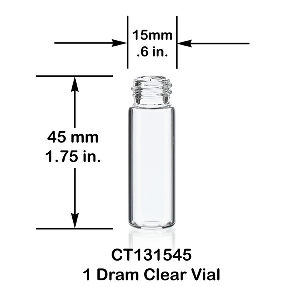 Clear Glass Vials on Sale Huge Selections!