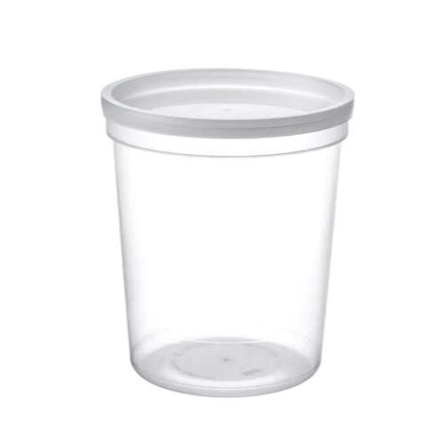 Economical Containers With Recessed Lids # 8 Oz. Case of 500 – Consolidated  Plastics