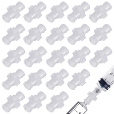 30 Pcs Luer Lock Connector Syringe Adapter Syringe Bottle Adapter Syringe Transfer Joint Clear Luer Coupler Lock Connector To Syringe Pp Syringe Adapter Coupler Connector Syringe Coupler Kit