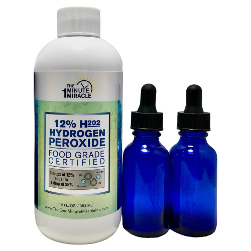 12% Hydrogen Peroxide Food Grade - Diluted from 35% H2o2 with Distilled ...